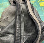Camelbak leather backpack used, black