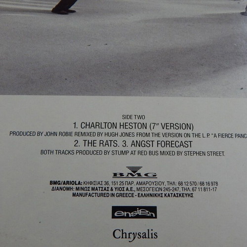 Charlton Heston Meets the Irresistible Force vinyl max single