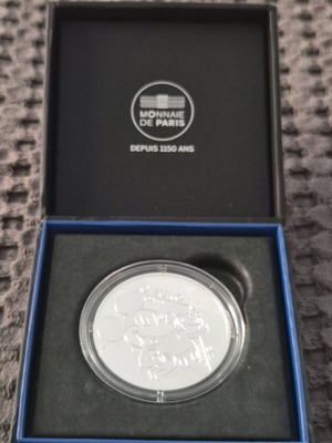 Συλλεκτικό ασημένιο νόμισμα Disney 100 χρόνια σαν καινούργιο