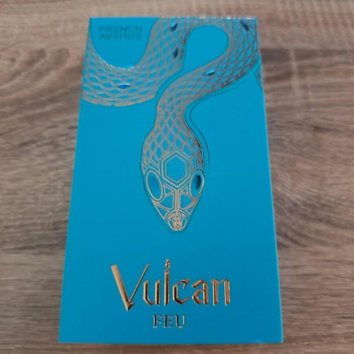 Vulcan by French Avenue Eau de Parfum new with box, one test spray missing