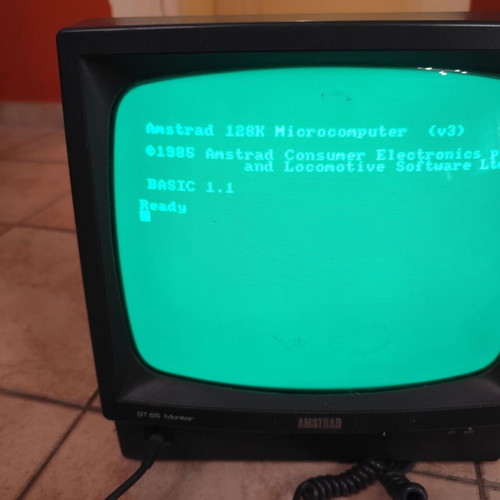 Amstrad CPC6128 vintage used computer