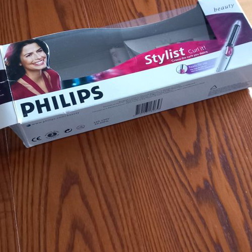 Philips hair curler used
