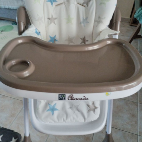 Moni high chair used with adjustable seat