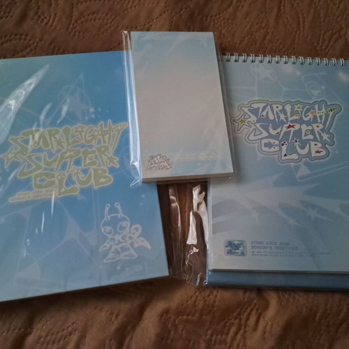 Stray Kids Official Desk Calendar Sticky Notes Notebook New