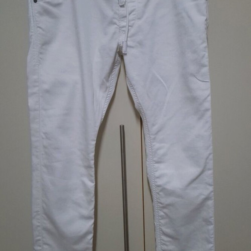 Diesel Krooley R-NE Stretch Jogg Jeans white like new, size 30