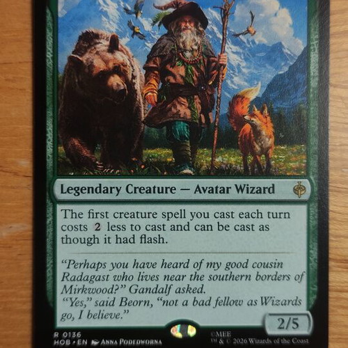 Radagast of Rhosgobel Magic the Gathering card new