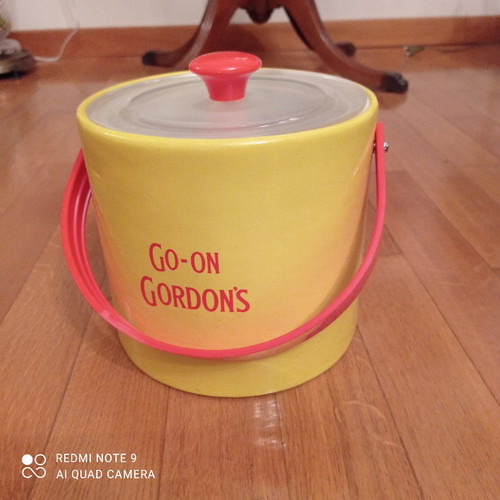 Authentic ice buckets with insulated interior from beverage company