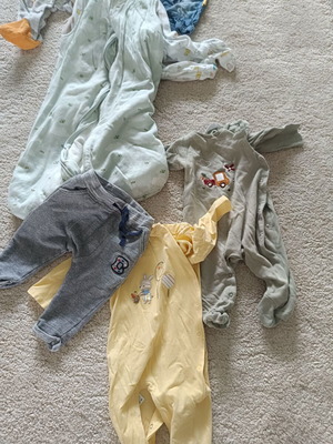Baby set like new for 0-12 months with Mayoral Zara Orchestra sleeping bags