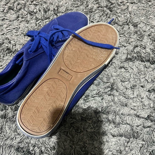 Polo Club men's shoes used, blue, size 45