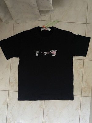 Off White T-shirt, black, size M