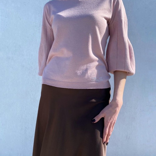 Liu Jo knitted sweater used, pink, size M