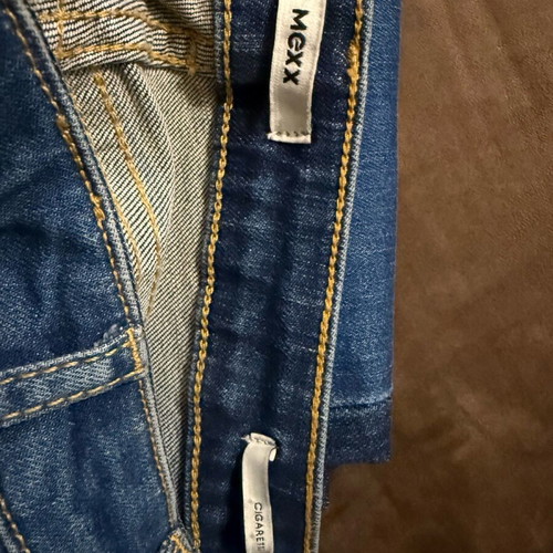 Mexx cigarette jeans like new, size 27/36 blue
