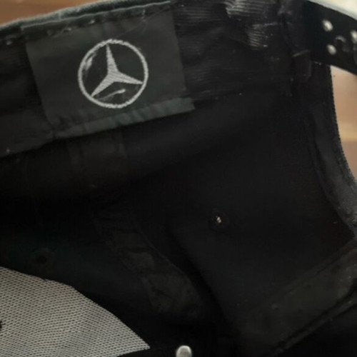Mercedes-Benz hat like new, black and white