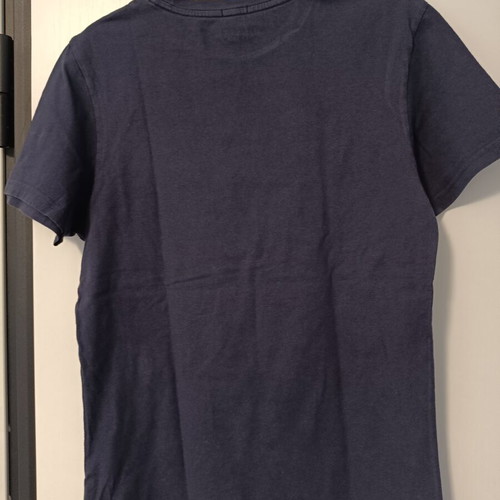Tommy Hilfiger men's short sleeve t-shirt, navy, organic cotton