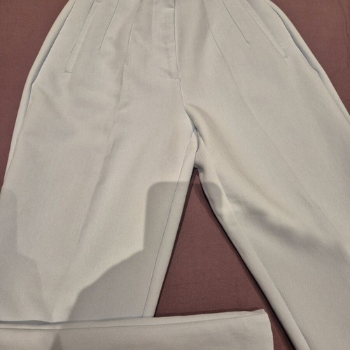 Zara office pants like new, turquoise
