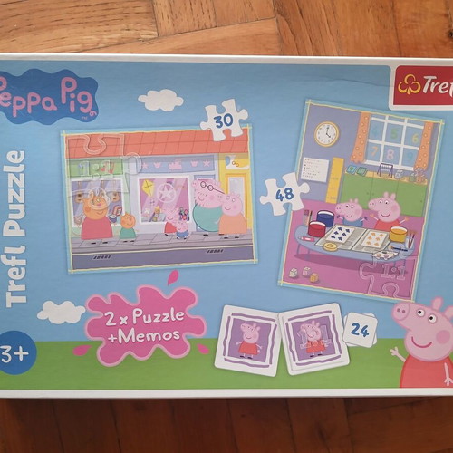 Peppa Pig puzzle set