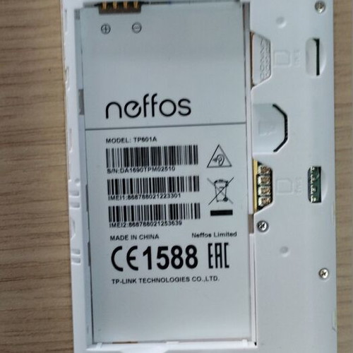 TP-Link Neffos C5L TP601A smartphone, white, 1GB RAM, 8GB storage, 4G LTE