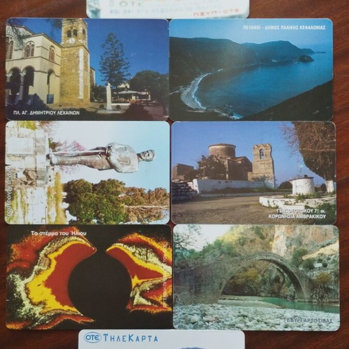 Greek Telecards pack of 34, like new, year 2002
