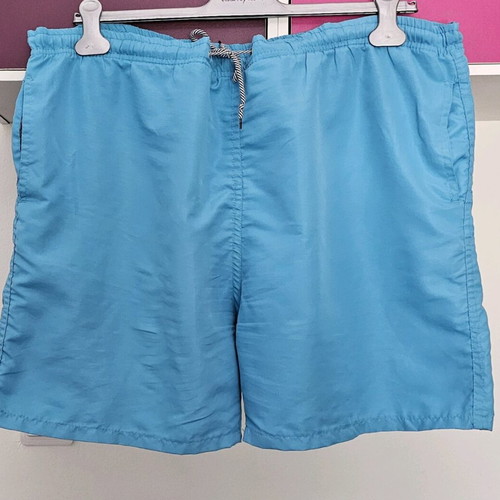 Men's swim shorts 3XL used, blue, lightweight