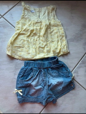 Miss Evita girl clothing set 12-18 months like new, unworn