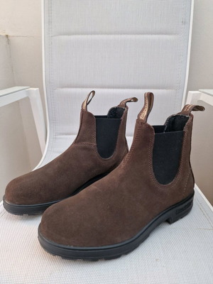 Blundstone Μπότες σαν καινούργιες, καφέ σουέντ, μέγεθος 41
