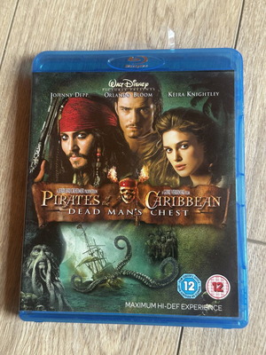Pirates of the Caribbean Dead Man’s Chest Blu-Ray σαν καινούριο με αγγλικούς υπότιτλους