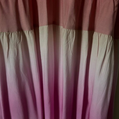 Long wrap dress with belt, size 36(S), length from shoulder to bottom, 134 cm. Made in Italy.