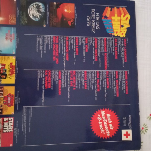 Stars+Hits 75'76' like new vinyl with songs by Julio Inglesias and others