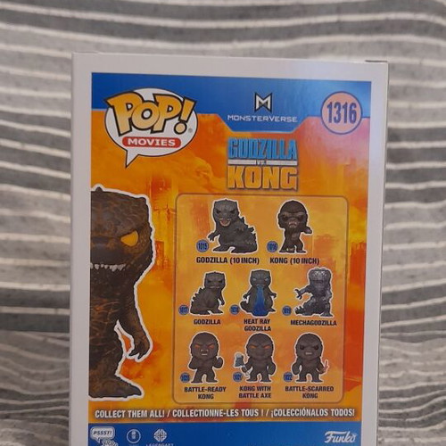 Funko Pop Burning Godzilla glow in the dark special edition new