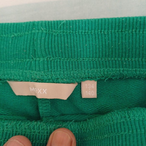 Mexx Fashion green shorts for girls used, sizes 134 cm and 140 cm