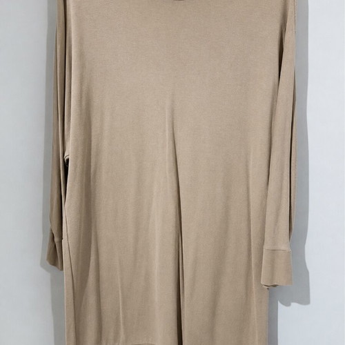 Stradivarius dress beige with batwing sleeve like new
