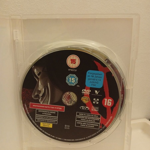 V For Vendetta, Graphic Novel/ 2 Discs DVD, Special Edition