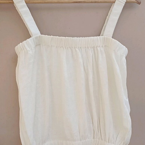 Zara top M like new, ecru