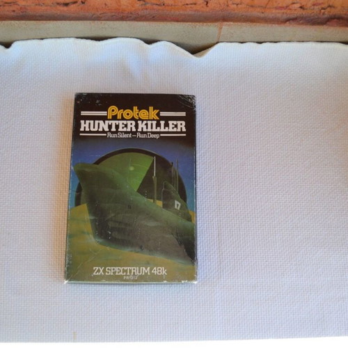 Sinclair ZX Spectrum 48K Hunter Killer cassette used