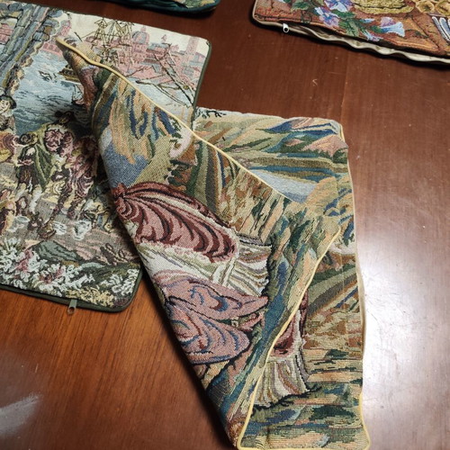 Vintage pillowcases 40x40 cm like new, set of 4