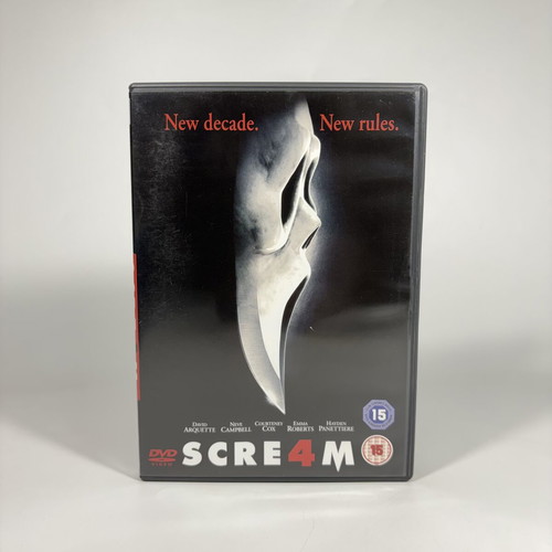 Scream 4 DVD used with English subtitles