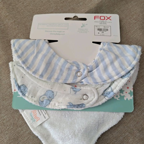 Dumbo bib set new