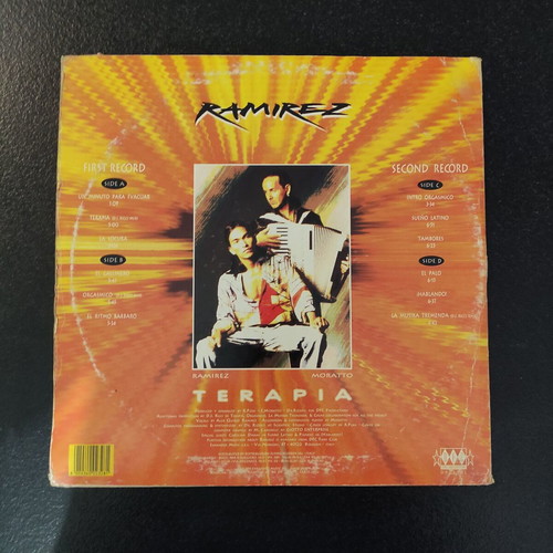 Ramirez Terapia 2LP vinyl used, original Italy pressing 1993