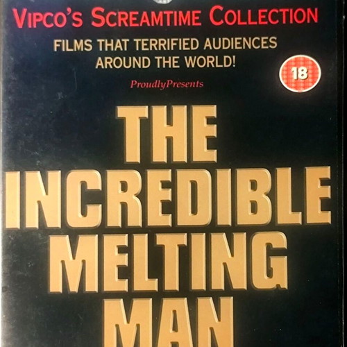 The Incredible Melting Man DVD ταινία τρόμου από William Sachs