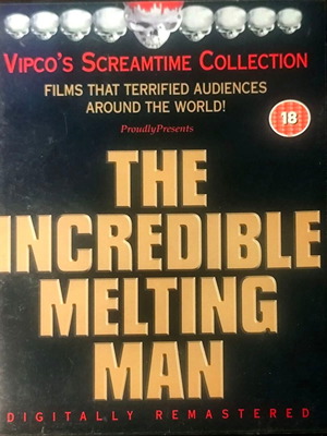 The Incredible Melting Man DVD филм на ужасите от William Sachs