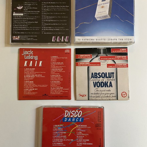 Various CD collections from magazines, Disco, Marilyn Monroe, Milva, Pop