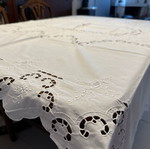 Tablecloth used 200x166cm