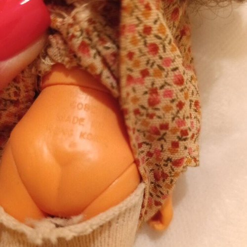 Vintage fashion doll from 1970s-80s made in Hong Kong used
