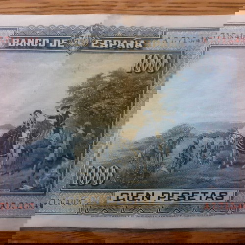ΙΣΠΑΝΙΑ 5 ΧΑΡΤ/ΤΑ [ΠΩΛΗΣΗ ΠΑΚΕΤΟ] ( 1925 -1931 ) / SPAIN 25 , 50, 50, 100, 100 PESETAS  XF / VF