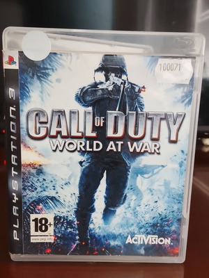 Call of Duty World at War PS3 game like new
