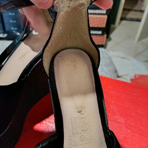 Estil sandals used, size 39, black