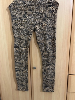 Fleece leggings almost like new S-M inside/outside