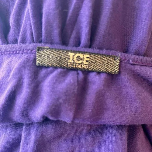 Ice Iceberg Vintage women's purple blouse used, size S