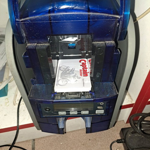 Card printing machine like new