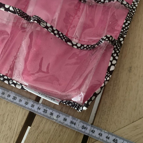 Hanging double organizer for small items 60cm x 40cm new